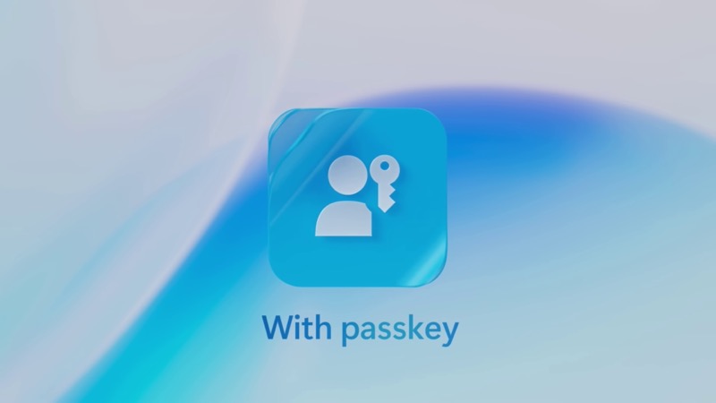 Windows 11 23H2 也會支援 Passkey，提供更安全的登入方式。