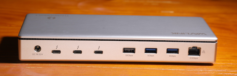 兩款擴充座都有多個 TBT4、USB-A 和 1 個 RJ45 LAN 線接口，擴充能力高。