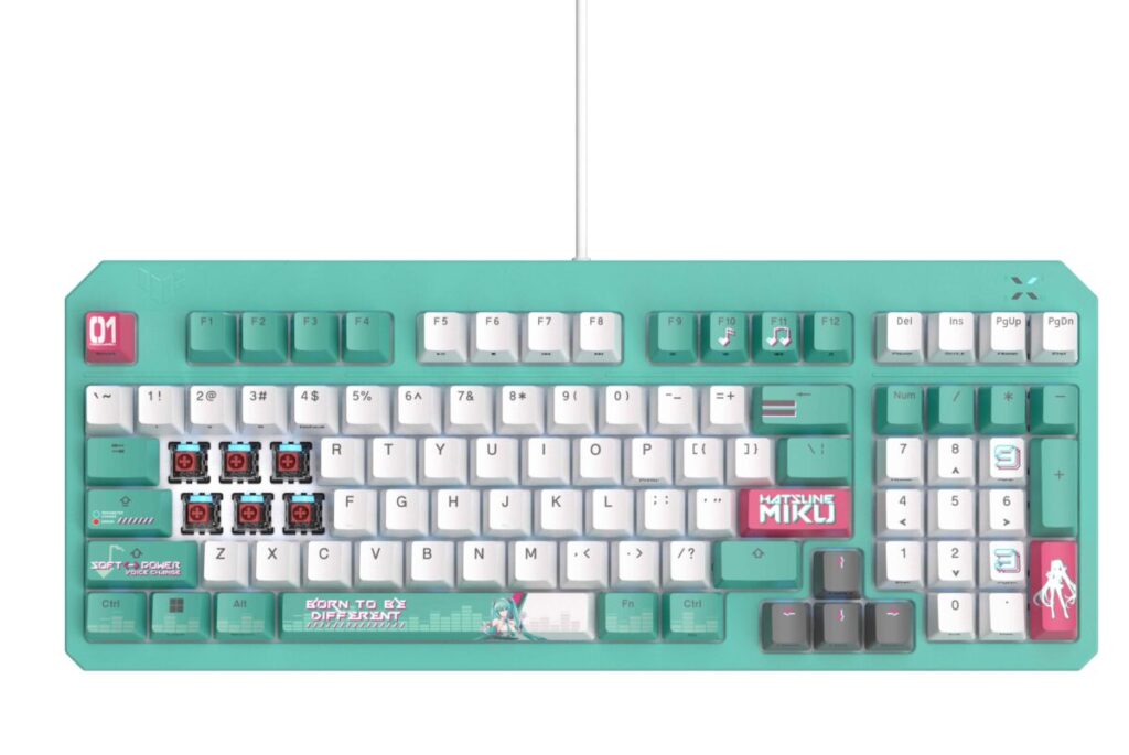 TUF Gaming K3 Gen II Hatsune Miku 初音未來限定版