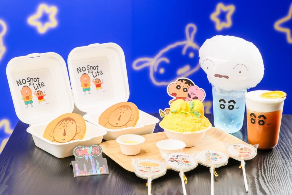 《蠟筆小新》期間限定小食店