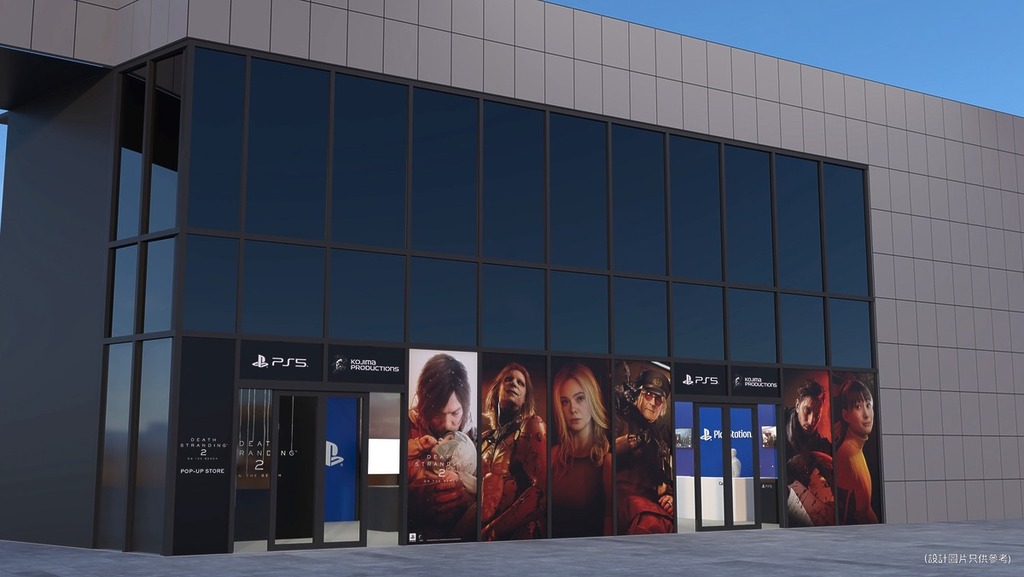 DEATH STRANDING 2: ON THE BEACH POP-UP STORE @ AIRSIDE