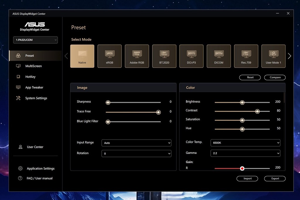 《DisplayWidget Center》