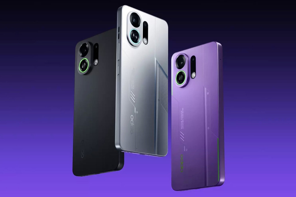 OPPO K13 Turbo Pro 有黑武士、騎士銀和初號紫三款潮流配色可供選擇。