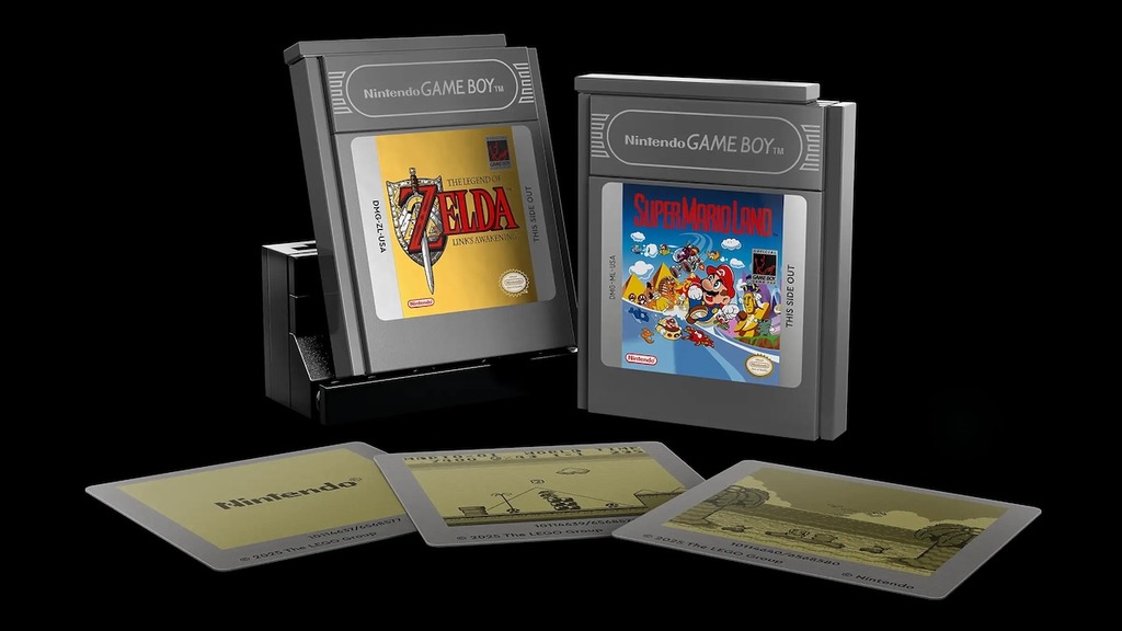 附有《Super Mario Land》及《The Legend of Zelda: Link’s Awakening》兩款可更換的遊戲卡盒及屏幕顯示卡。