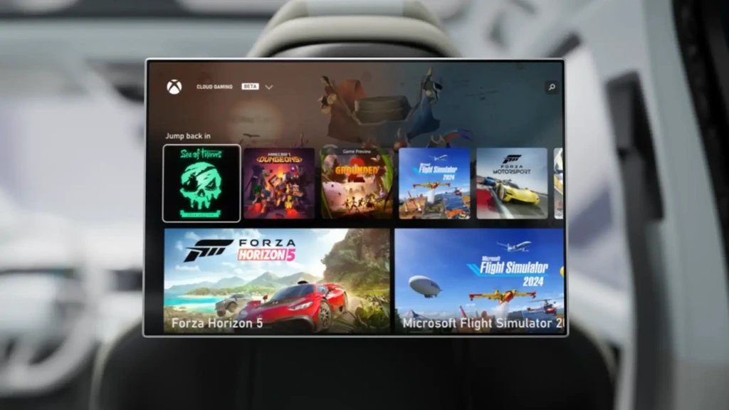 微軟 Xbox 行銷副總裁 Chris Lee 表示,使用這套方案車廠不用將整台 Xbox Series S 安裝在車廂內,只要一個能連接網絡,僅限後座乘客使用的智能屏幕就可以。