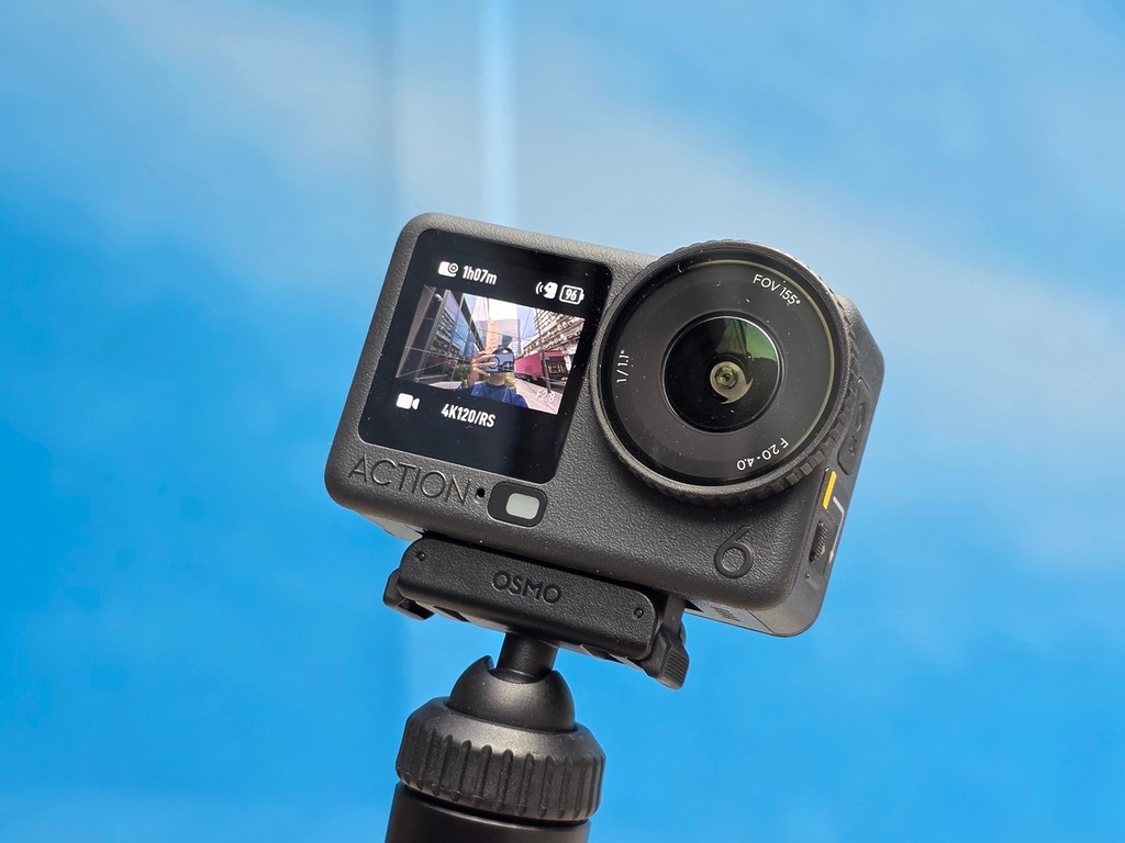 DJI 的運動相機佔市場約 40-45%。