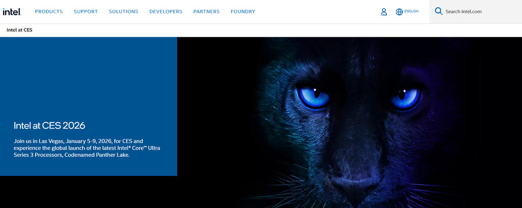 Panther Lake「黑豹」將在明年 CES 2026 上現身。
