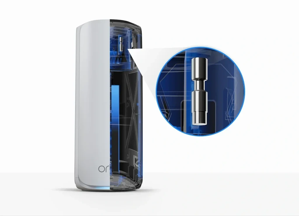 內置了 4 支高性能專利天線和高功率放大器。