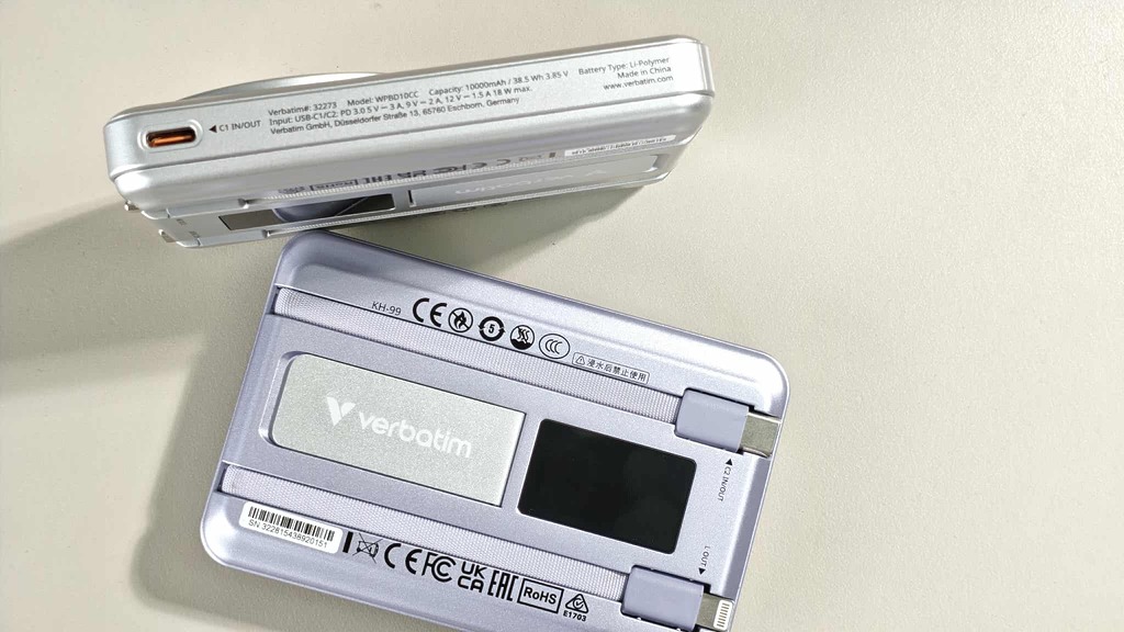 有齊清晰的 Wh 電池容量標示，有 CCC 認證及有屏幕監察使用狀況，相信能滿足國內及國外航空公司的安全要求