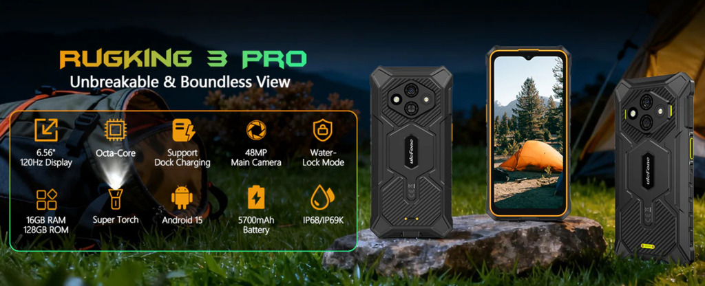 Ulefone RugKing3 Pro 重點功能