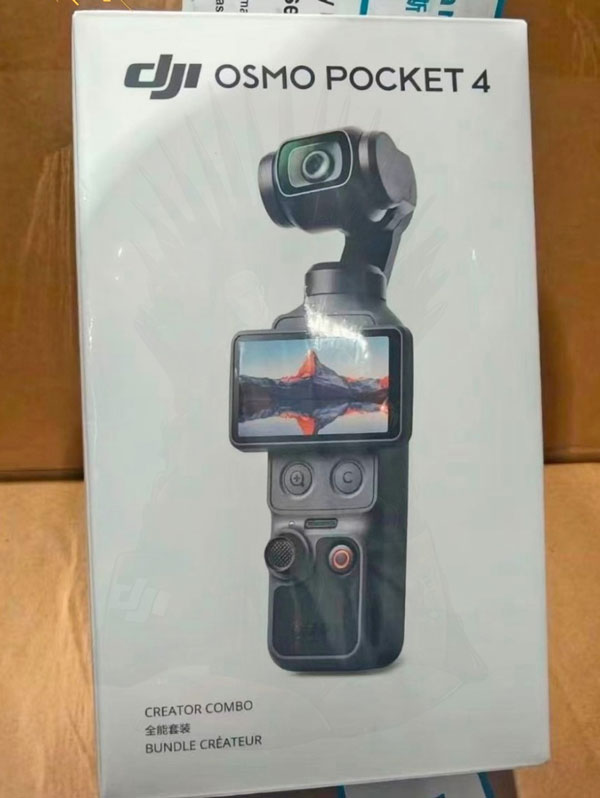 爆料者於 X 上分享了 DJI 中國經銷商的手機截圖,顯示他們已取得 Pocket 4 的庫存。