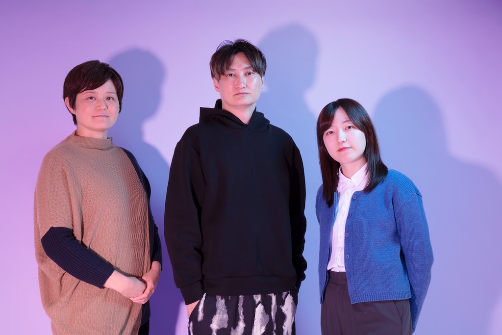 設計師由左至右:Natsuko Kobayashi(負責用戶體驗設計)、Yoshiyuki Kashiwagi(負責產品設計)、Miyu Higashiyama(負責用戶體驗設計)。