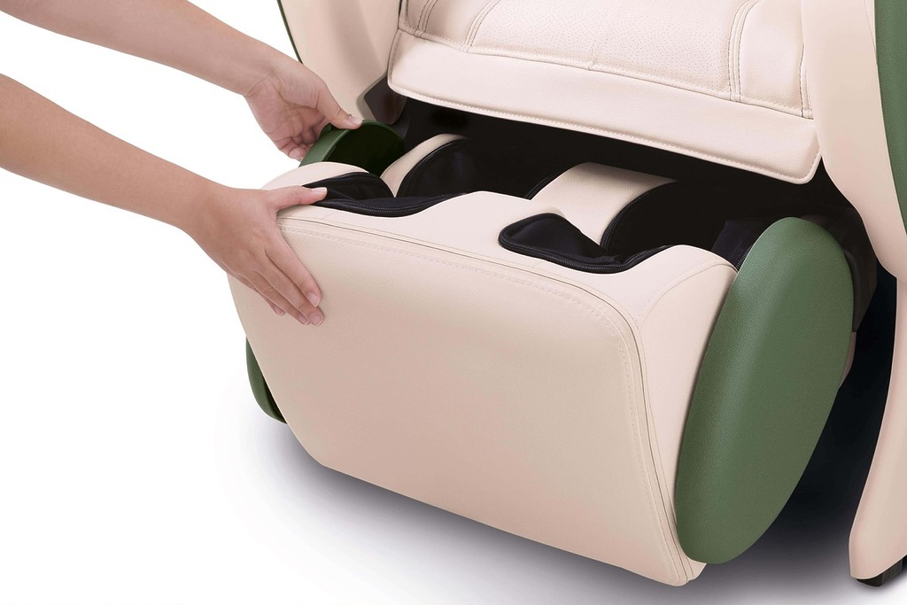 足部及小腿按摩的套件可以收納起來。