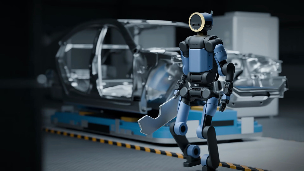 商用型 Altas 將首先應用在汽車製造領域。