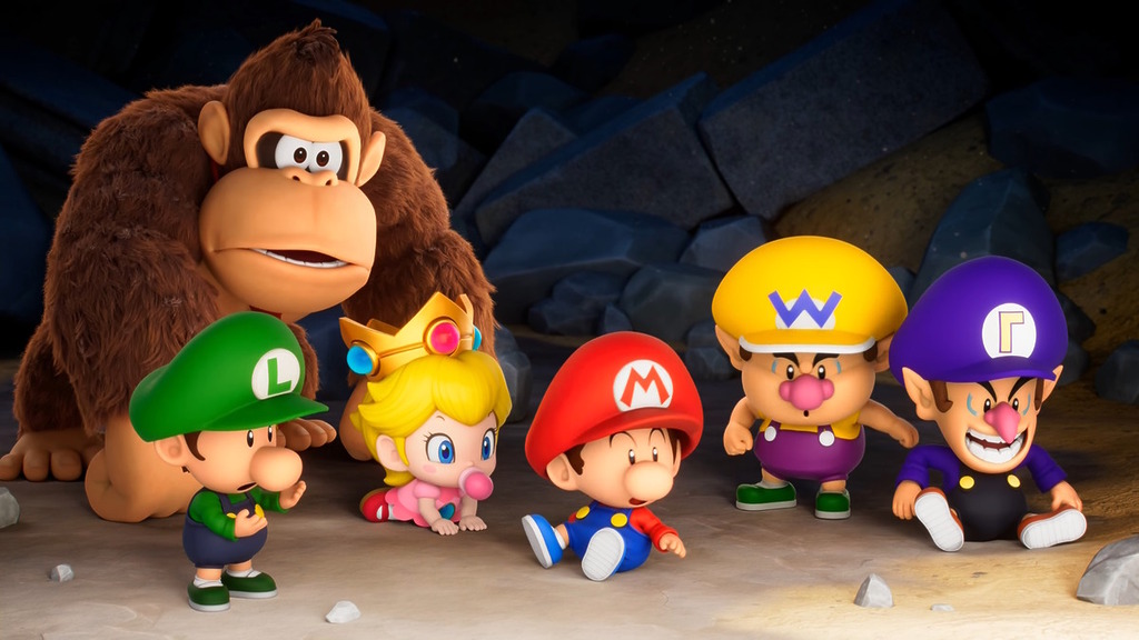 瑪利歐眾人變成寶寶