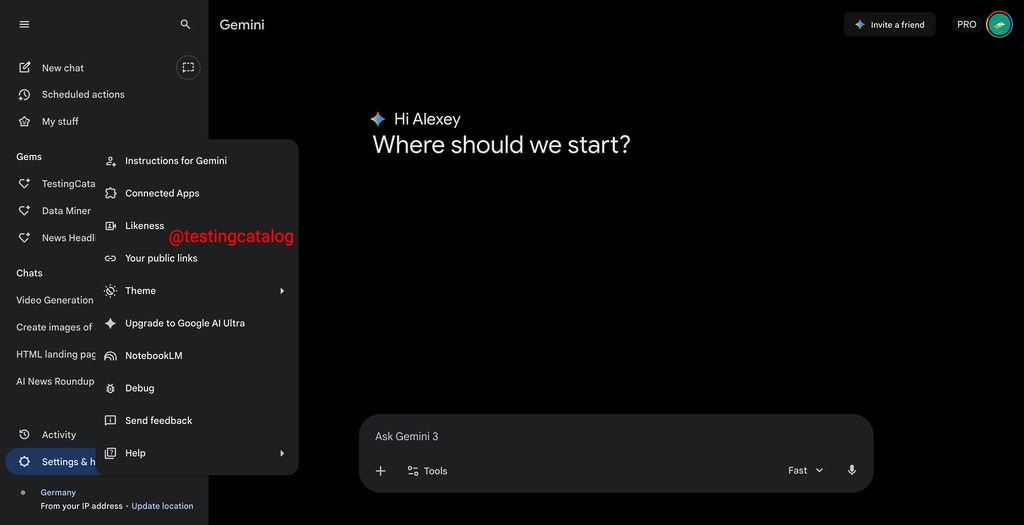 Likeness 功能估計是用作驗證圖片和影片是否 AI 生成。（圖片來源：TestingCatalog）