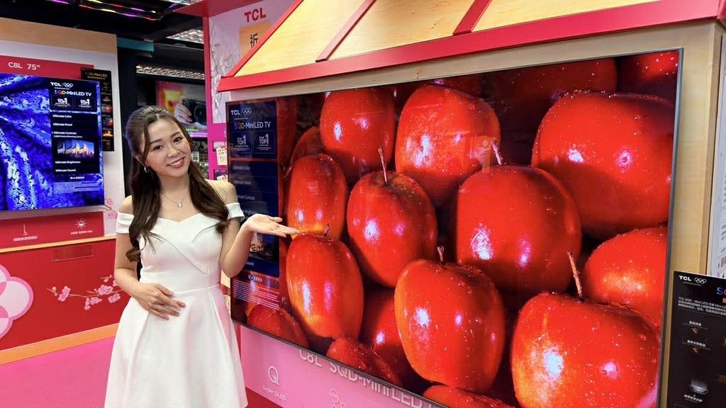TCL 也推出準旗艦級系列 C8L 其中 55” 版本僅售 $11,980。