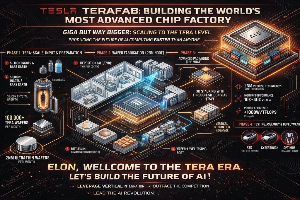 Terafab 計劃槪略圖