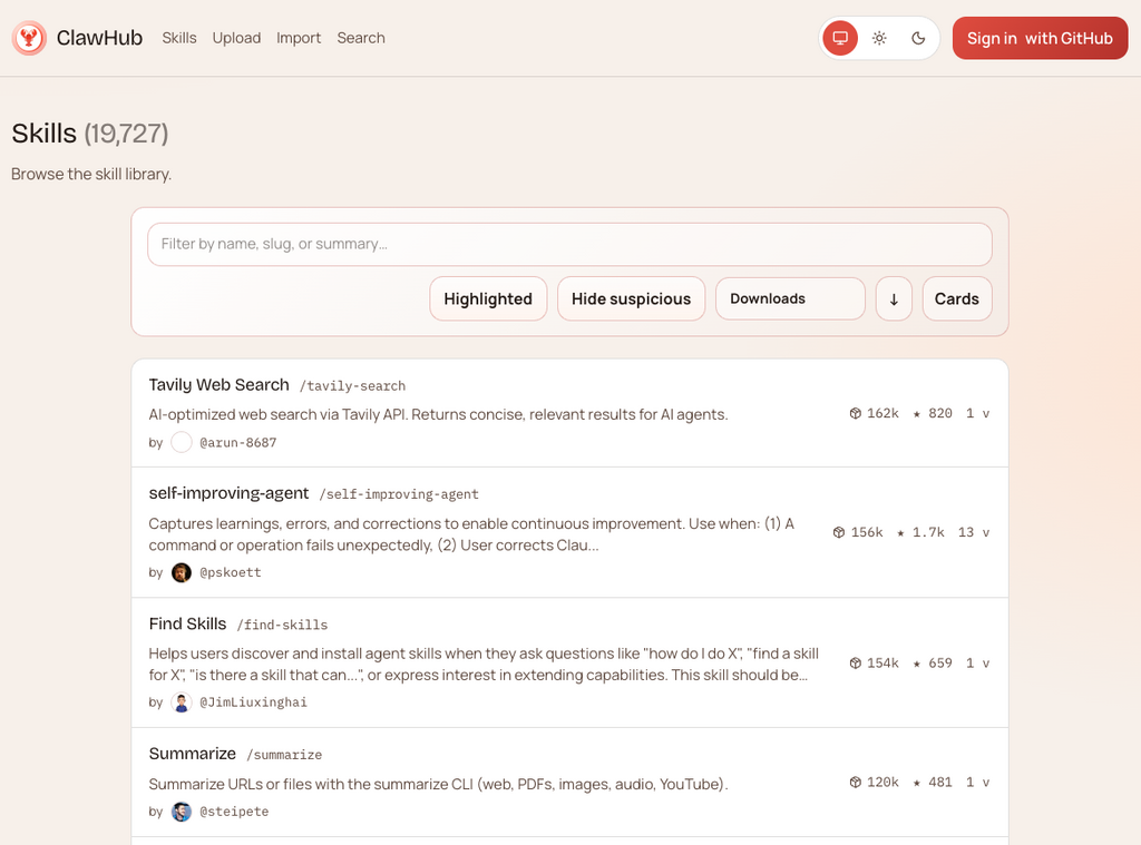 OpenClaw 的官方 Skill 庫 ClawHub 有很多 Skill 供用戶安裝，但當中有不少存有漏洞，甚至含有惡意程式碼。