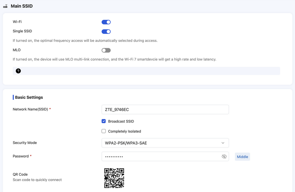 Wi-Fi 設定部分都相當完善。