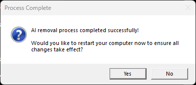 完成後重啟電腦。