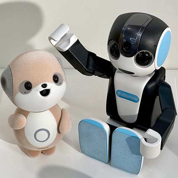 「Poketomo」是由開發過知名玩偶機器人 RoBoHoN 團隊操刀，Poketomo 專注於輕量化與更深層的情感交流。