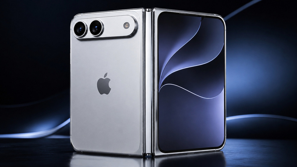 郭明錤指摺屏 iPhone 初期供應稀缺、設計辨識度高及創新體驗，短期二手轉售價可能達官方價格的 1.5-2 倍。（A.I.生成圖片）