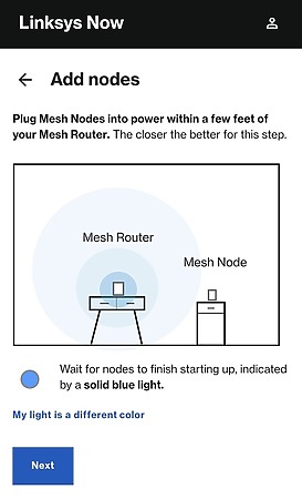 透過 Instant-Pair 功能或機底 Pair 鍵，一鍵即可將新節點加入 Mesh 網絡。