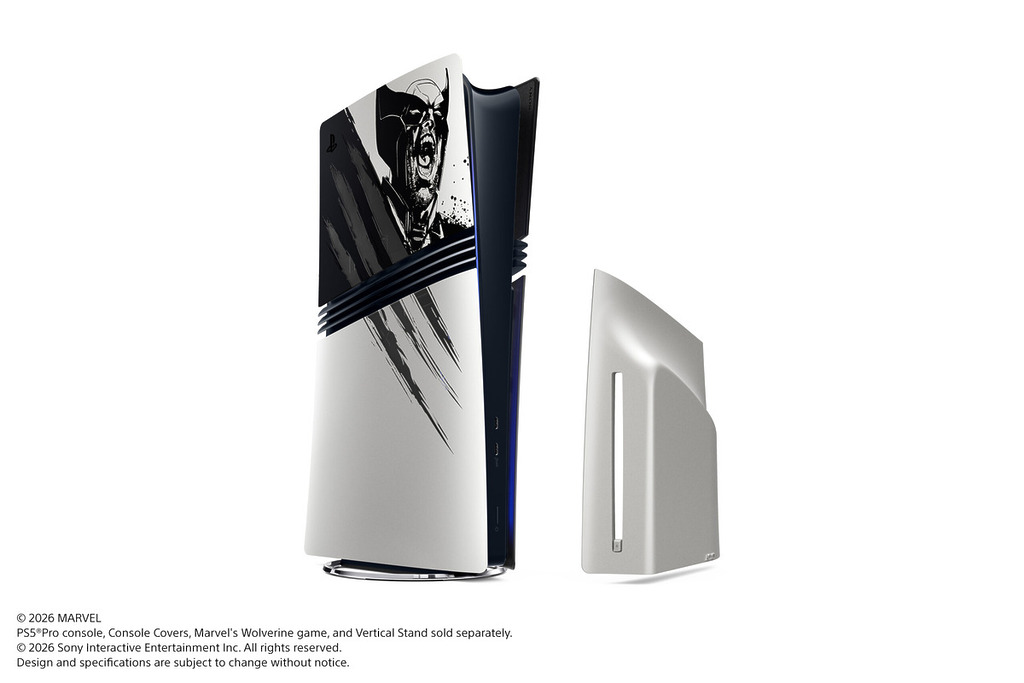 PlayStation 5 Pro 主機護蓋－《漫威狼人》亞德曼合金限量版：港幣 $563。