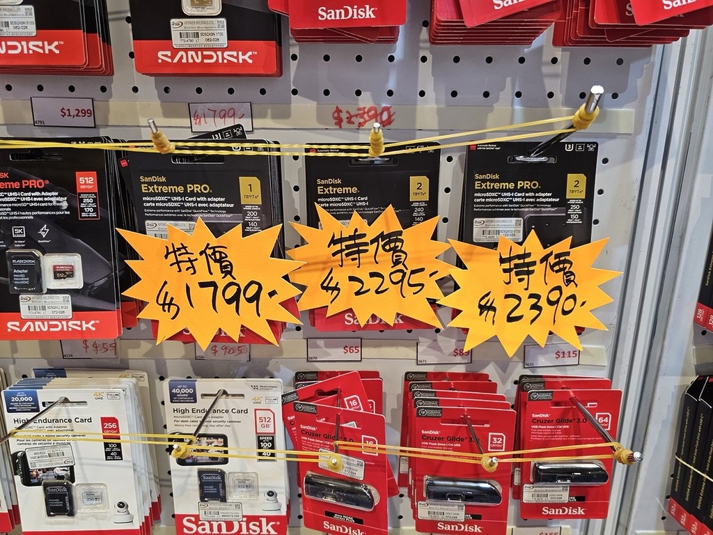 SanDisk Extreme microSD 1TB 及 2TB (Booth: SanDisk)