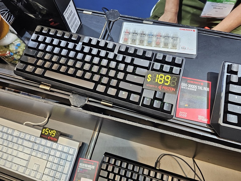 CHERRY G80-3000S TKL 無光機械式鍵盤 $189