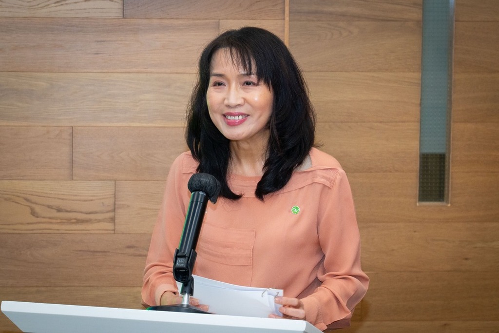 消費者委員會總幹事沈朝暉博士致辭
