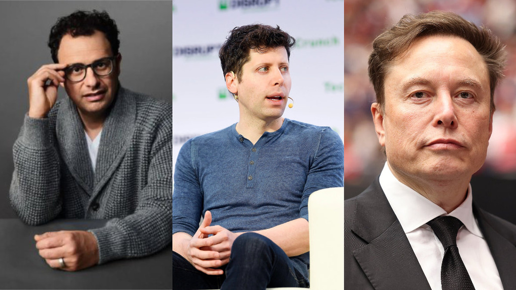 三大 AI 企業領導人：Anthropic 的 Dario Amodei、OpenAI 的 Sam Altman 和 SpaceXAI 的 Elon Musk 罕有地共同支持減慢前沿 AI 發展速度。