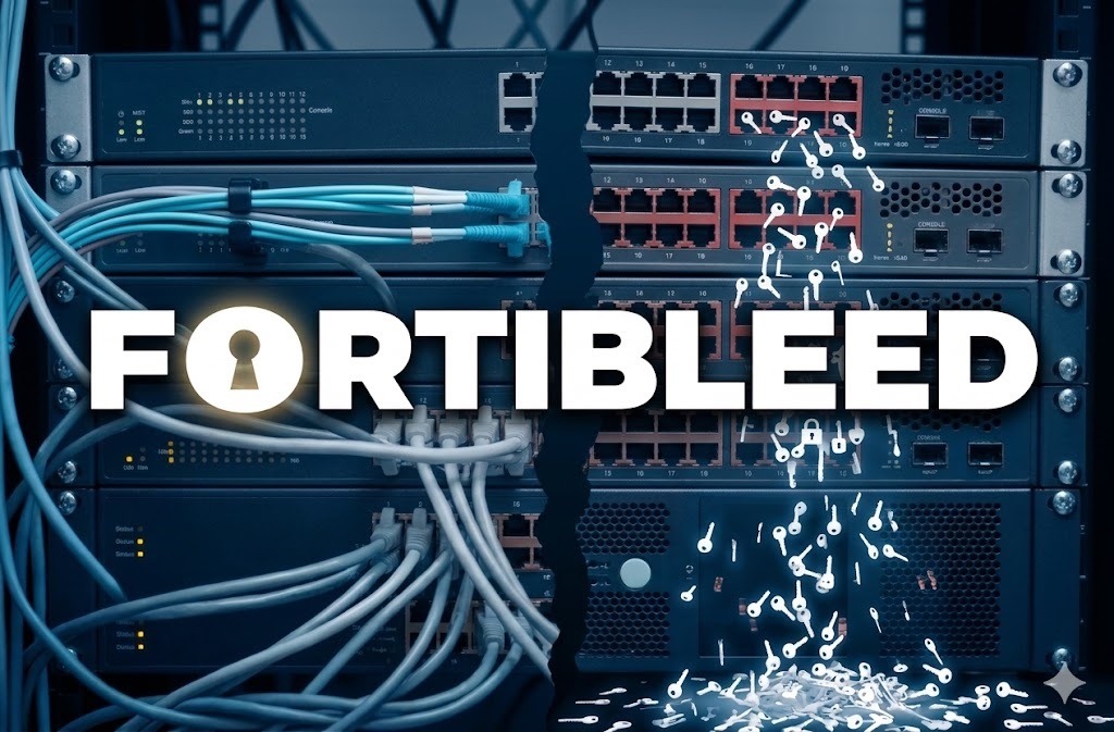 今年曝光的「FortiBleed」憑證外洩事故,部分 Fortinet 網絡設備的登入憑證懷疑遭外洩,涉及全球超過 7 萬台設備。