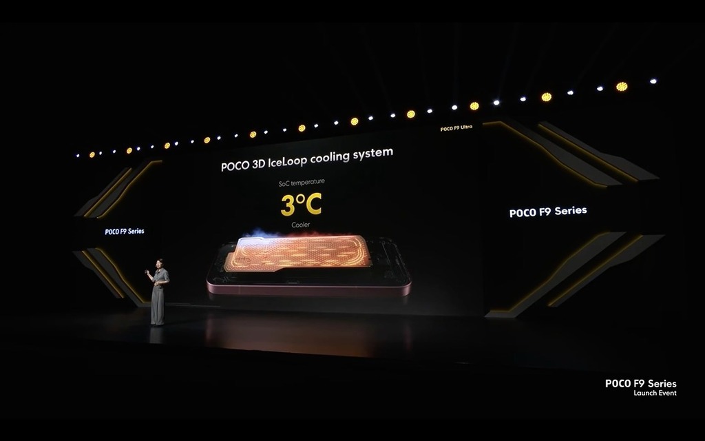 散熱沿用進階 3D IceLoop，聲稱 SoC 溫度可降約 3°C。